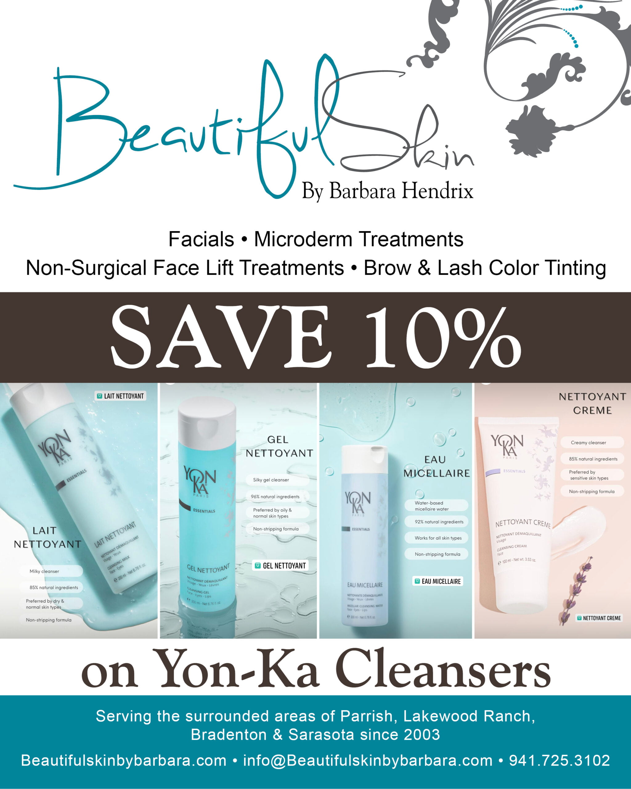 Save 10% on Yon-ka!